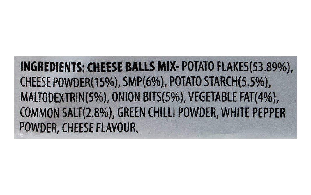 Vegit Cheese Balls Mix    Pack  120 grams